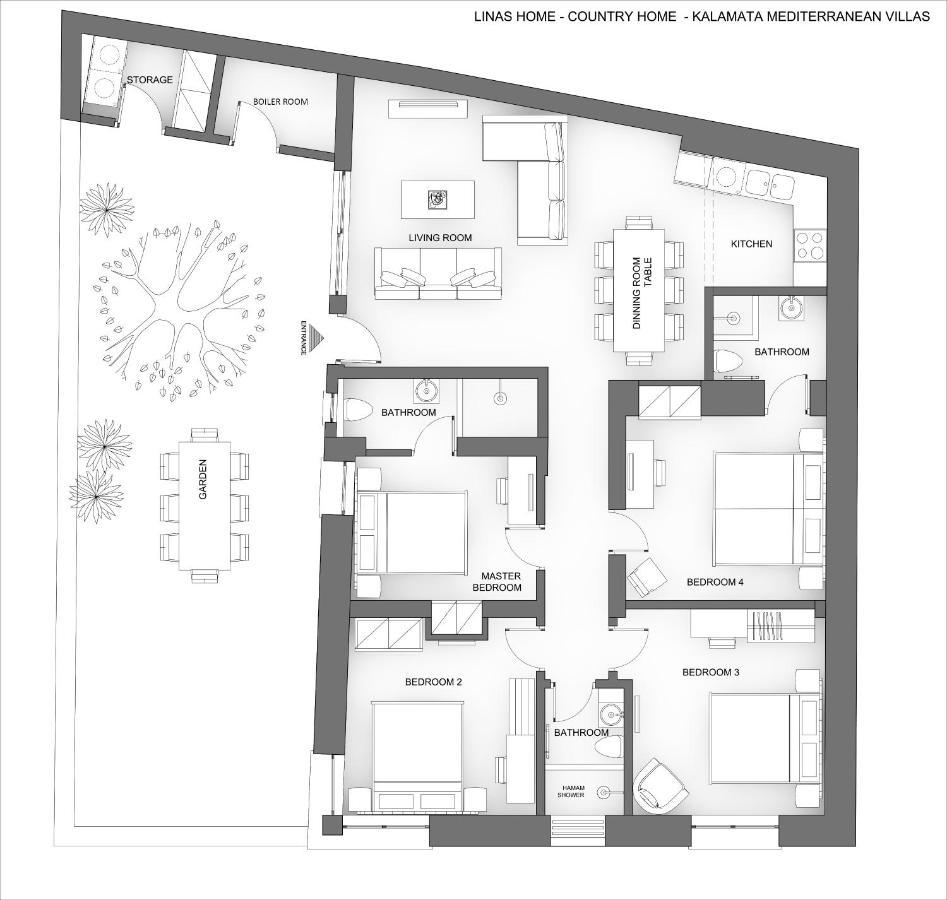 Linas Home - Kalamata Mediterranean Villas Exterior photo